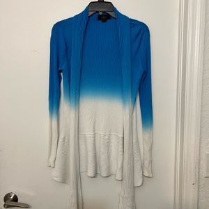 Ombre ribbed Cardigan